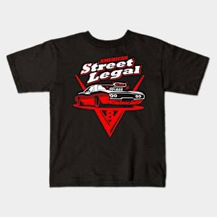 american muscle car street legal Kids T-Shirt